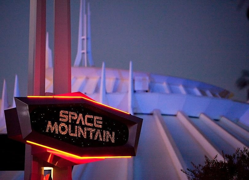 Space Mountain at Disneyland