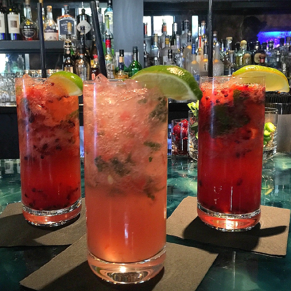 Mojitos at The Sebastian's Frost Bar are perfect for summer in Vail 