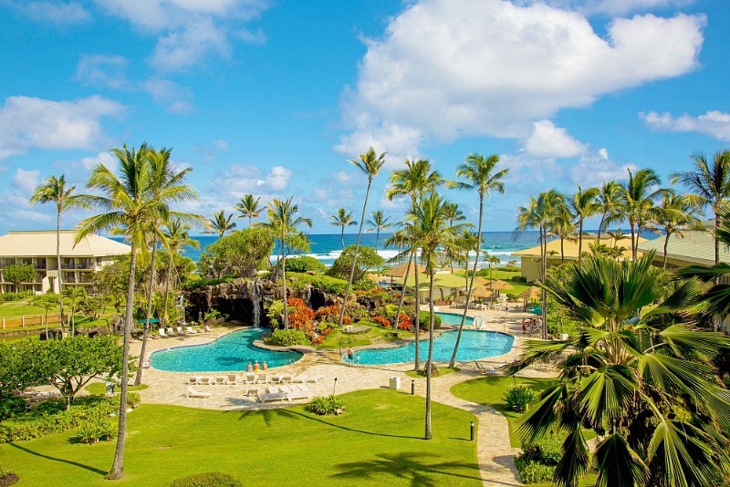 Aqua Kauai Beach Resort's pools ~ Best Hotel Pools in Hawaii for Families