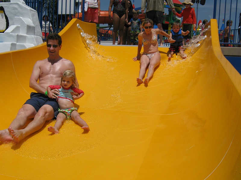 Duplo Splash Safari slides for little kids at Legoland Safari ~ Legoland Water Park Tips