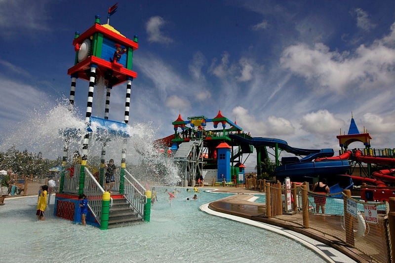 The Joker Soaker at  Legoland Water Park