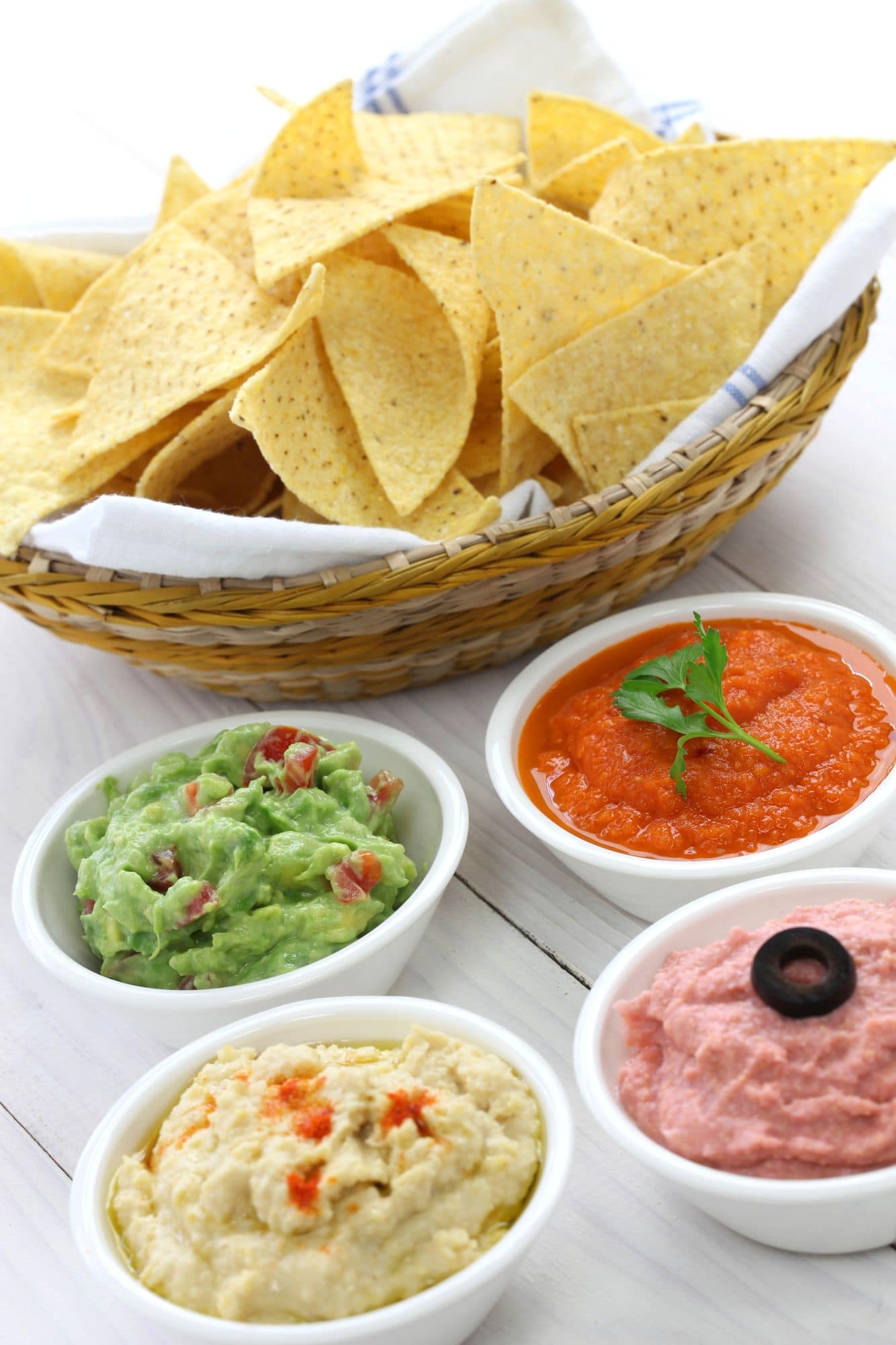 Set up a snack table in the dining room or on a picnic table far from the kitchen or grill at your backyard barbecue party