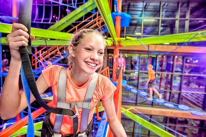 There's 80,000 square feet of active indoor fun at Fritz's Adventures for your Branson family vacation