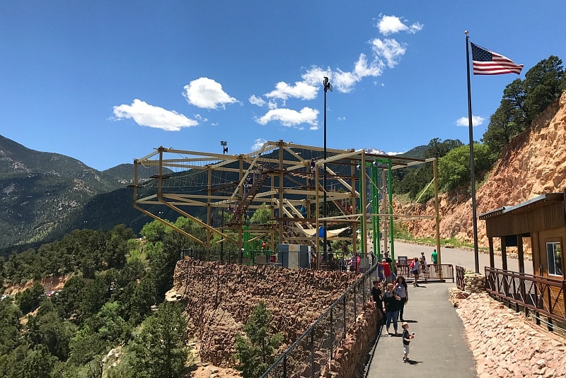 The adventure course at Canyon of the Winds Caves ~ 9 Amazing Adventures in Canon City and Colorado Springs for Families