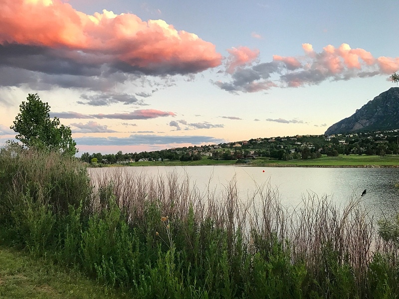 Lake view at Cheyenne Mountain Resort ~ 9 Amazing Adventures in Canon City and Colorado Springs for Families