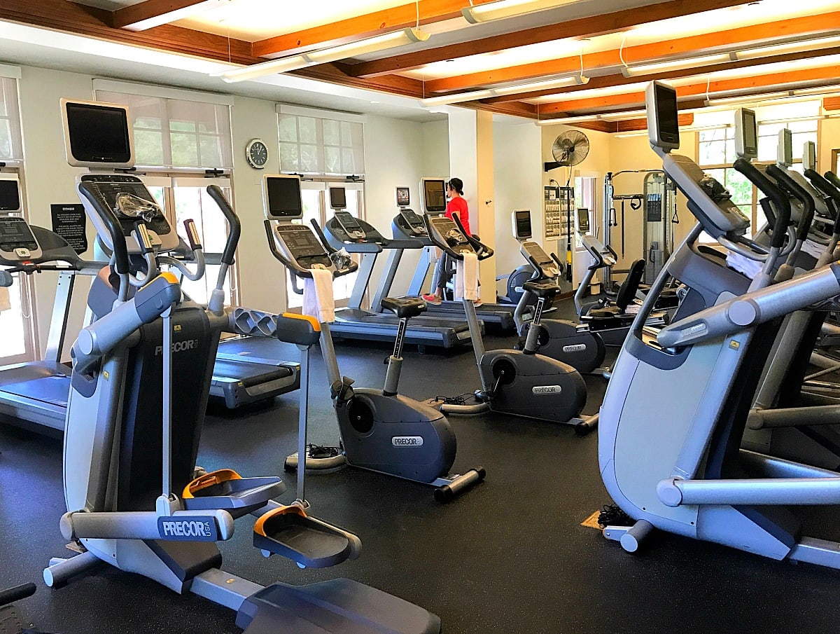 I didn't golf or play tennis...but I did hit up the Fitness Center at Four Seasons Scottsdale