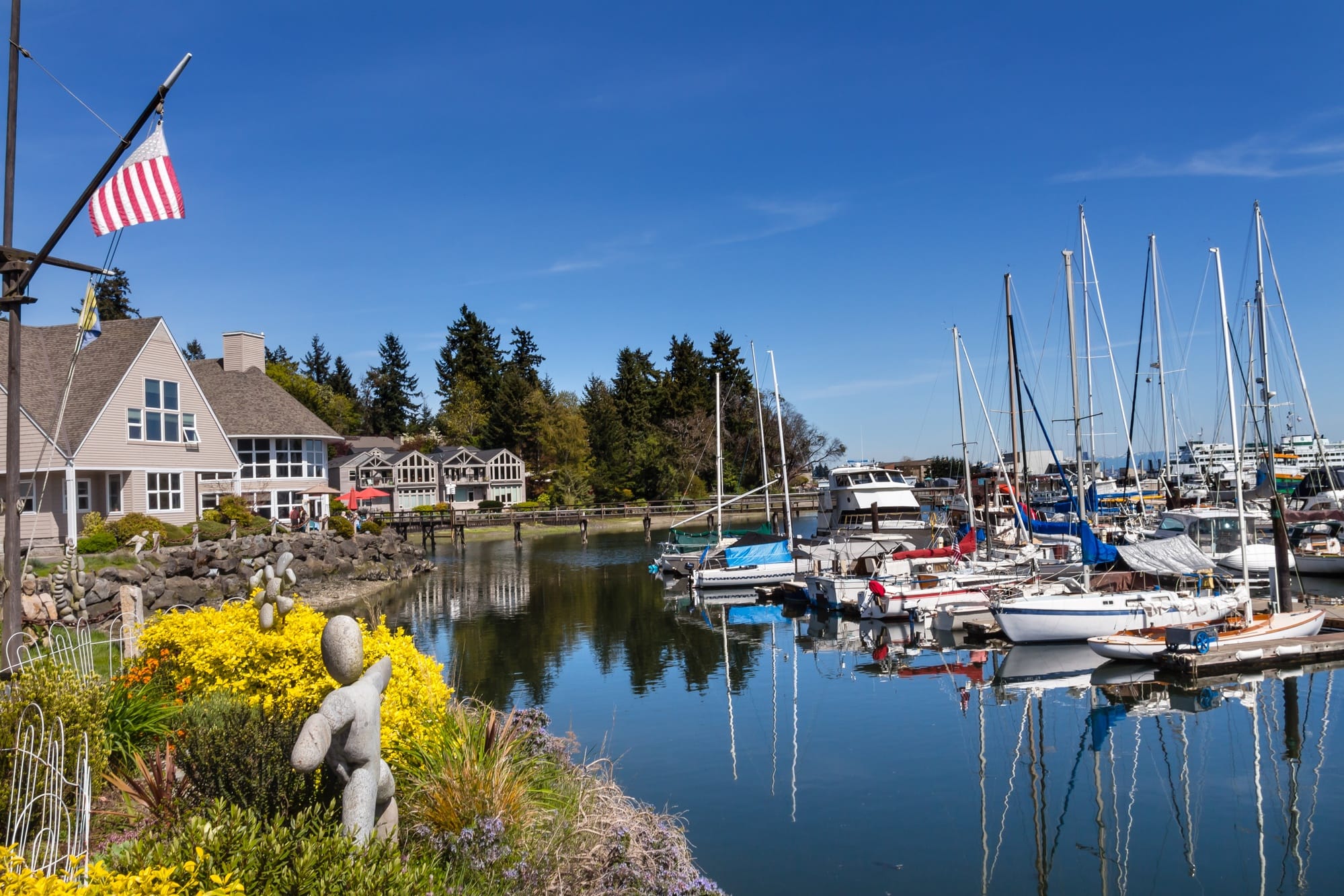 Bainbridge Island Harbor Dock ~ Seattle with Kids