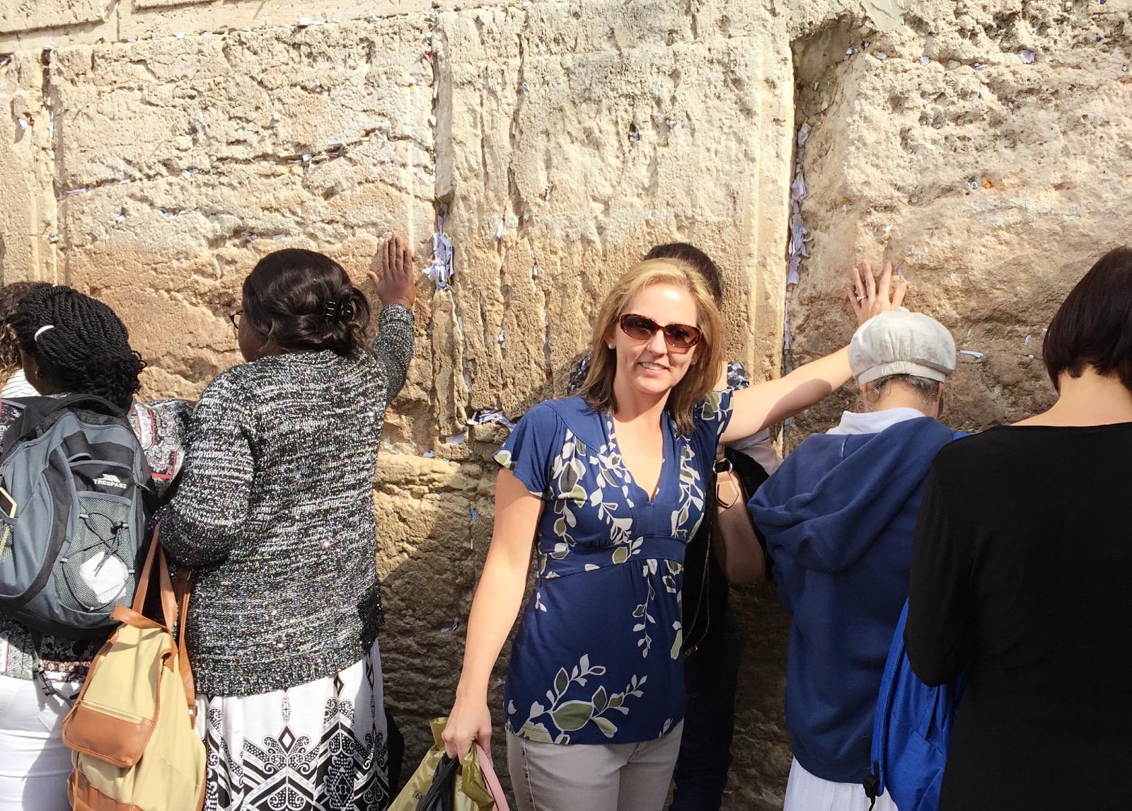 Touching the Western Wall, a.k.a. Wailing Wall, in Israel wasn't on my bucket list until I did it