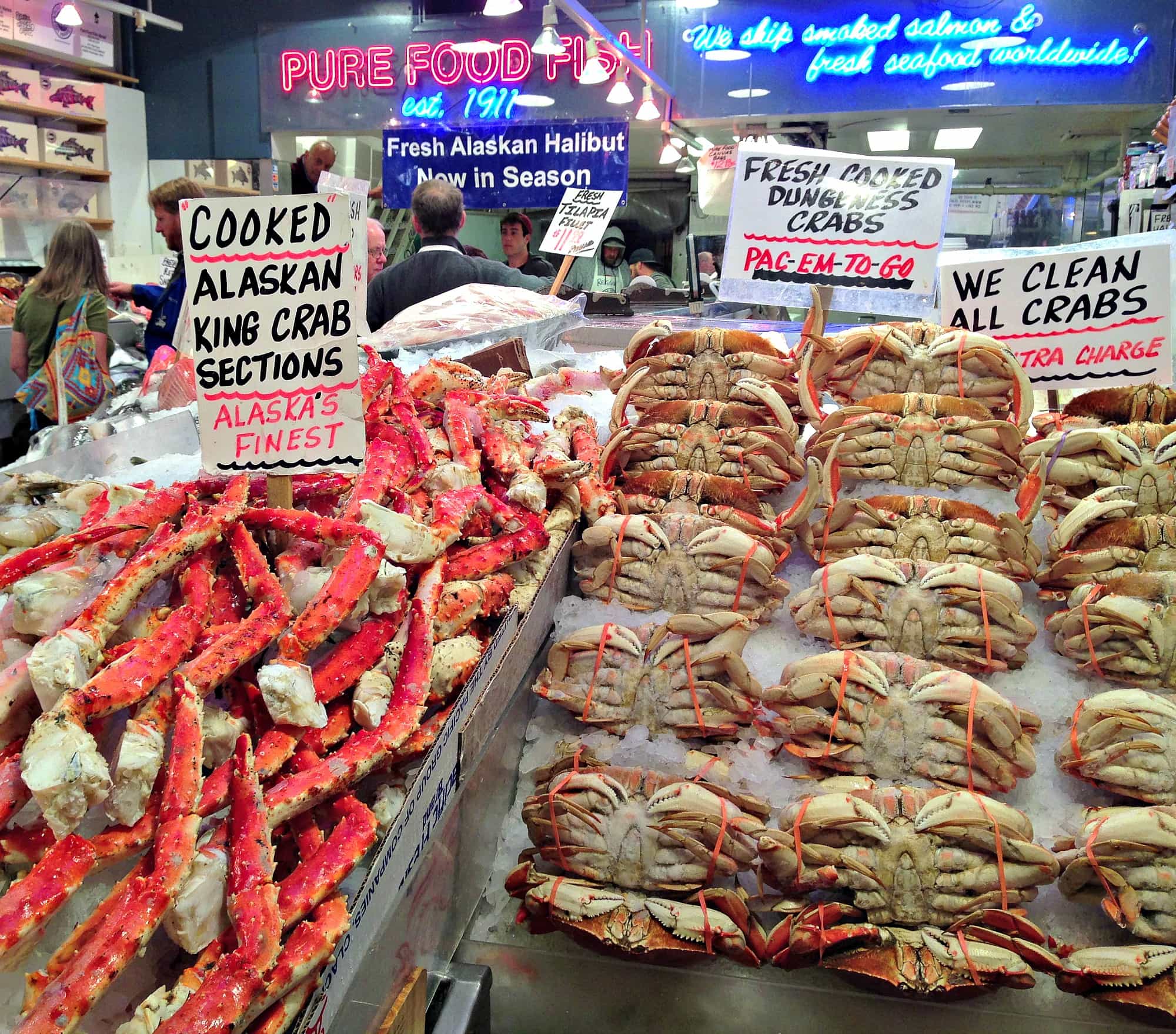 Pike Place Fish Market at Pike Place ~ Seattle with Kids