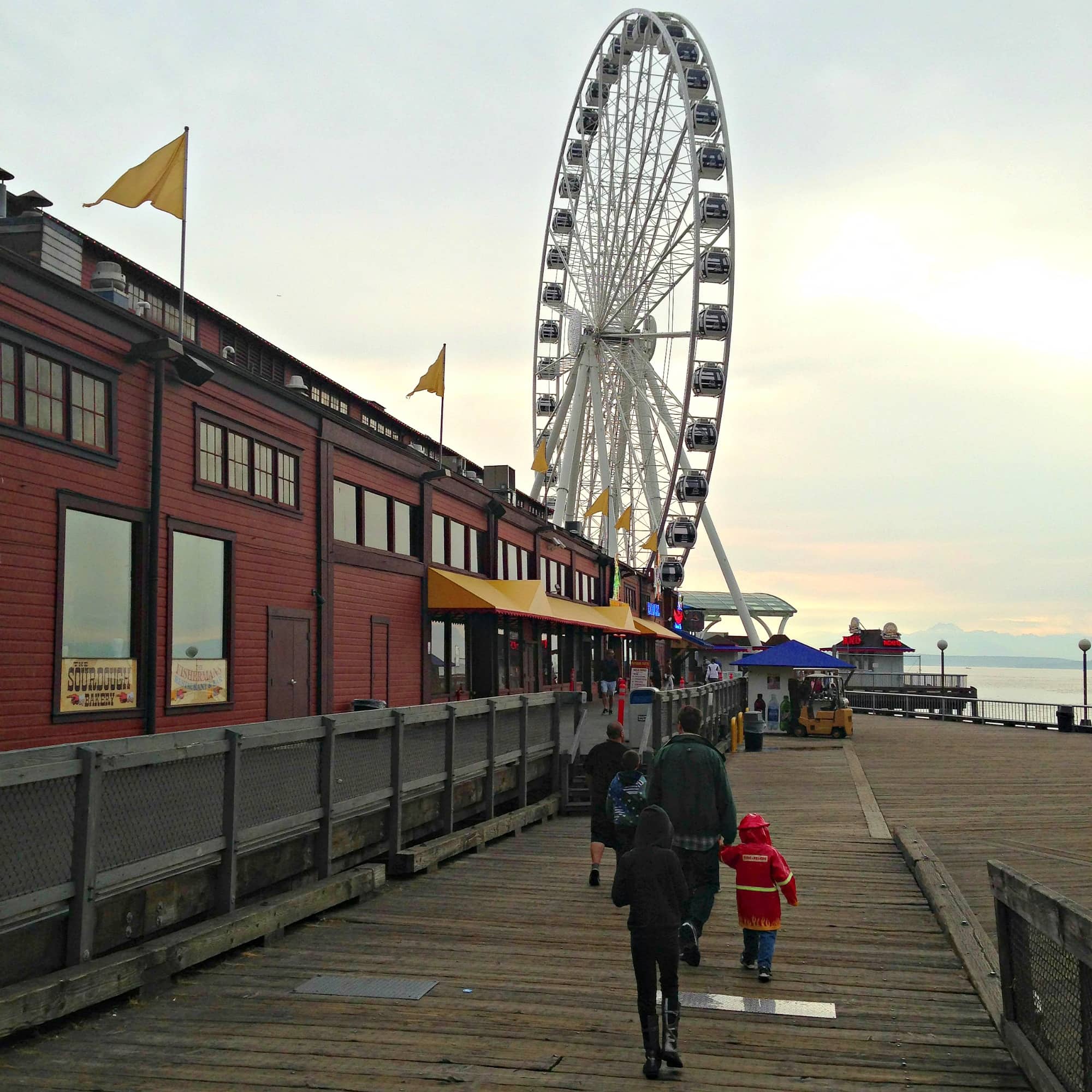 Seattle with kids long weekend itinerary