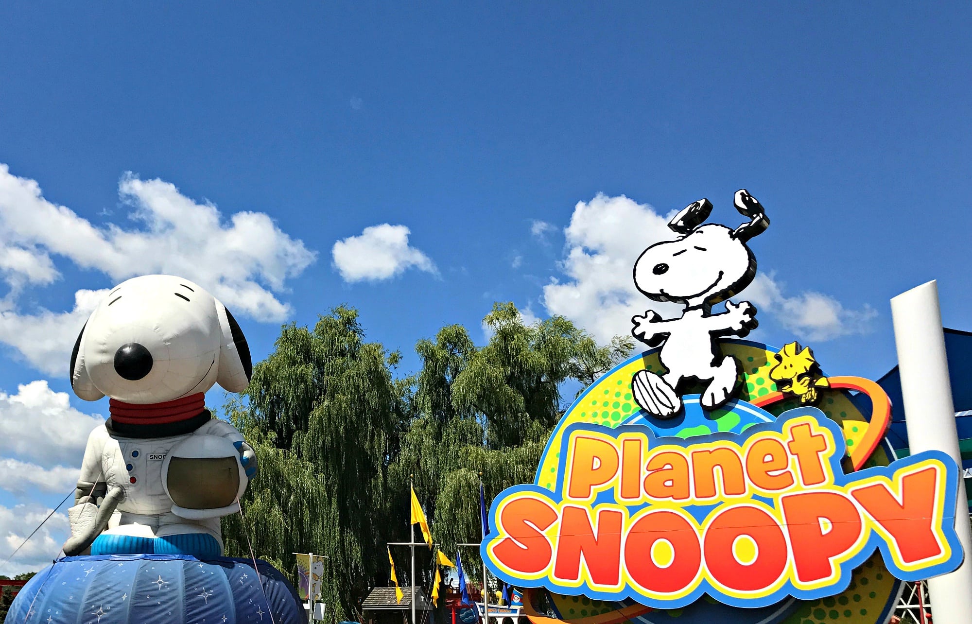 Planet Snoopy at Valleyfair features 17 rides for kids