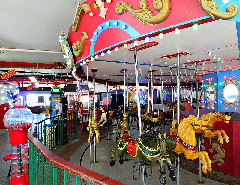 Village Carousel and Arcade ~ 7 unique things to do in ventura county california with kids