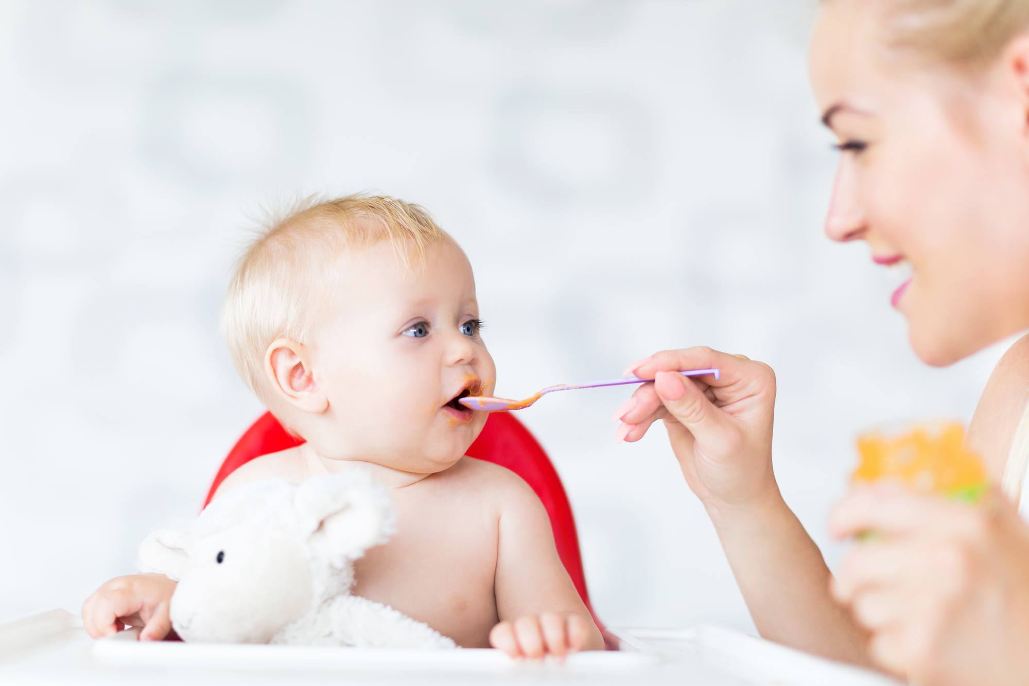 Meals are easier and less messy with a baby and toddler travel gear like a high chair