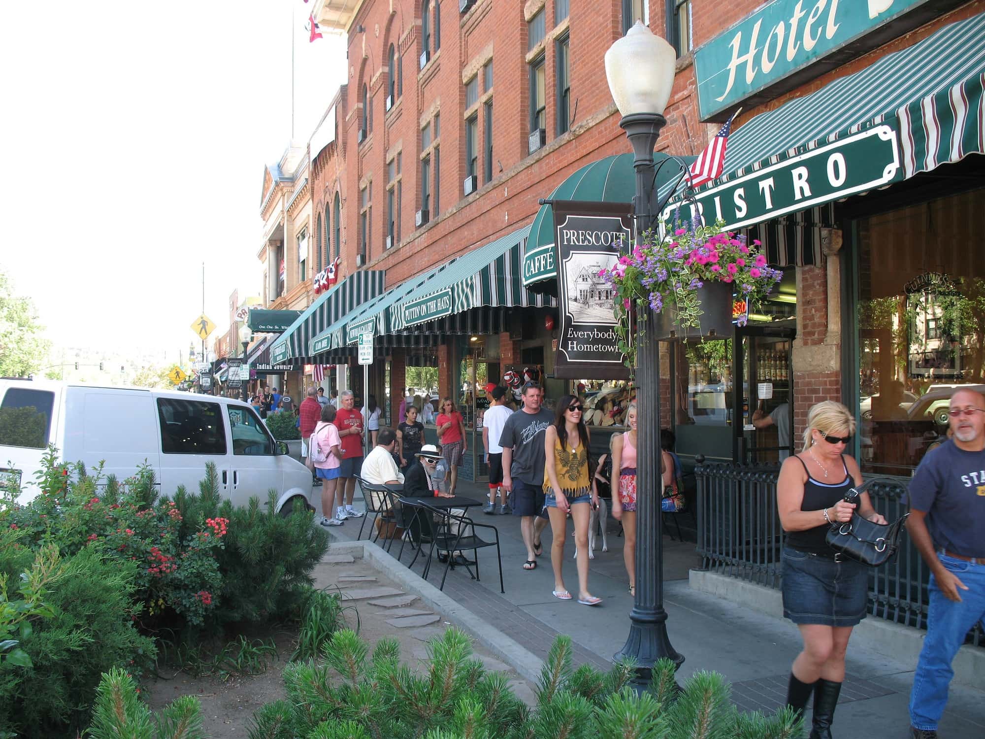 Whisky Row in Prescott, AZ