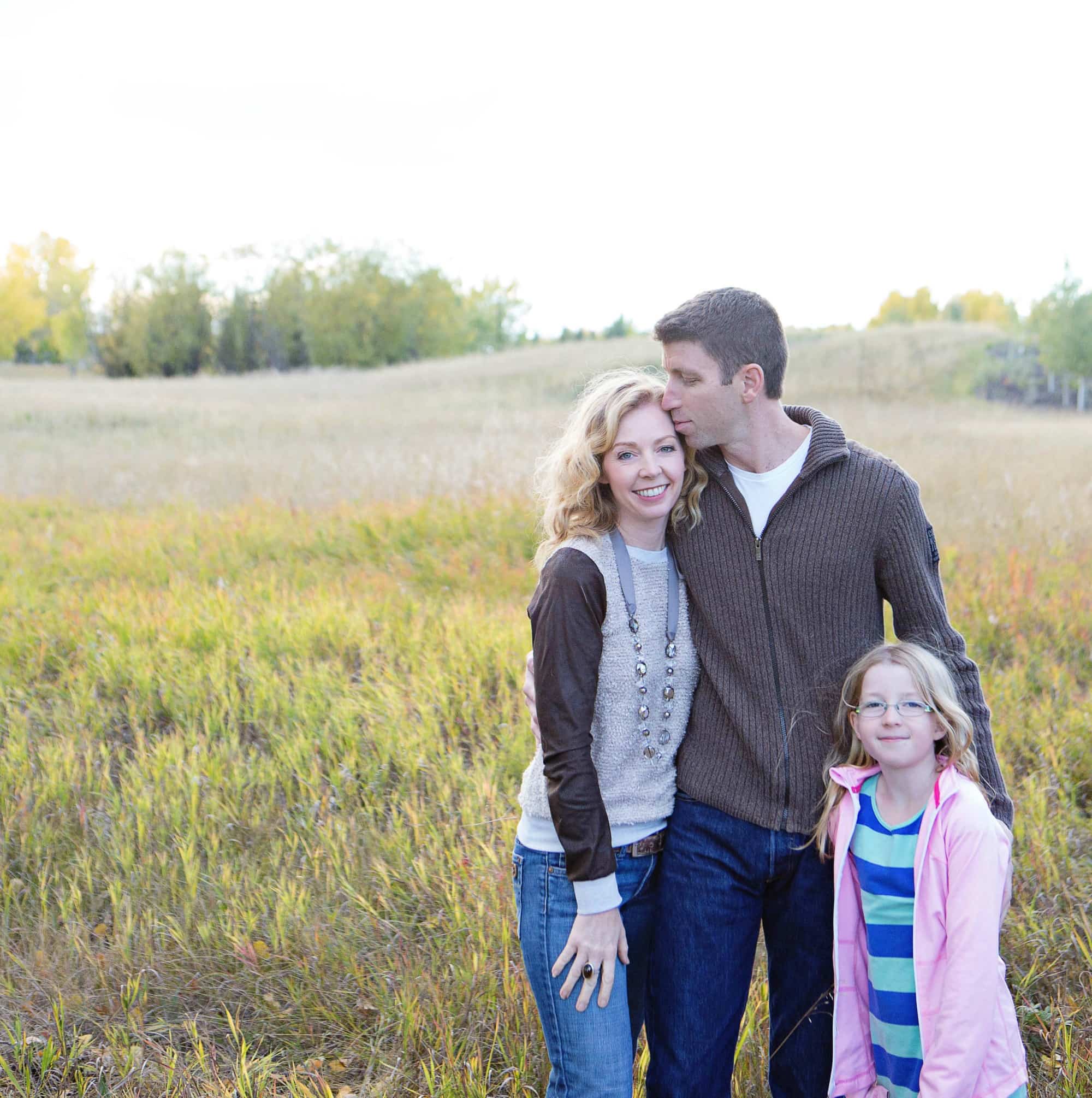 25 Places in Canada Every Family Should Visit Author Jody Robbins with her husband and family 