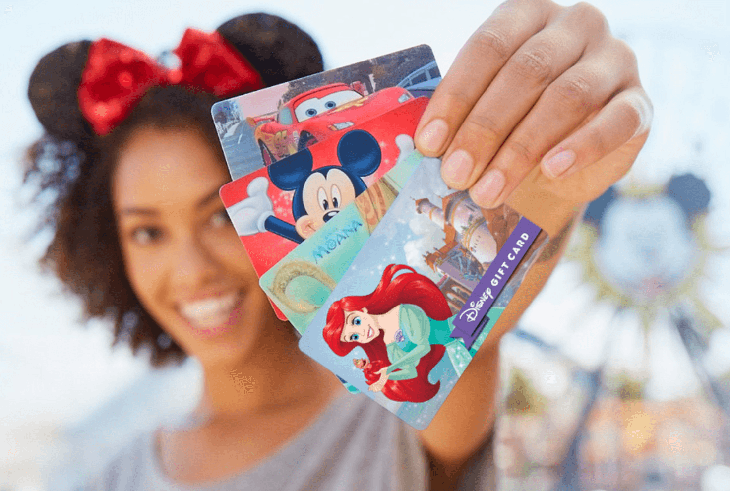 Using gift cards with a set limit can help curb spending during the Disneyland holiday season