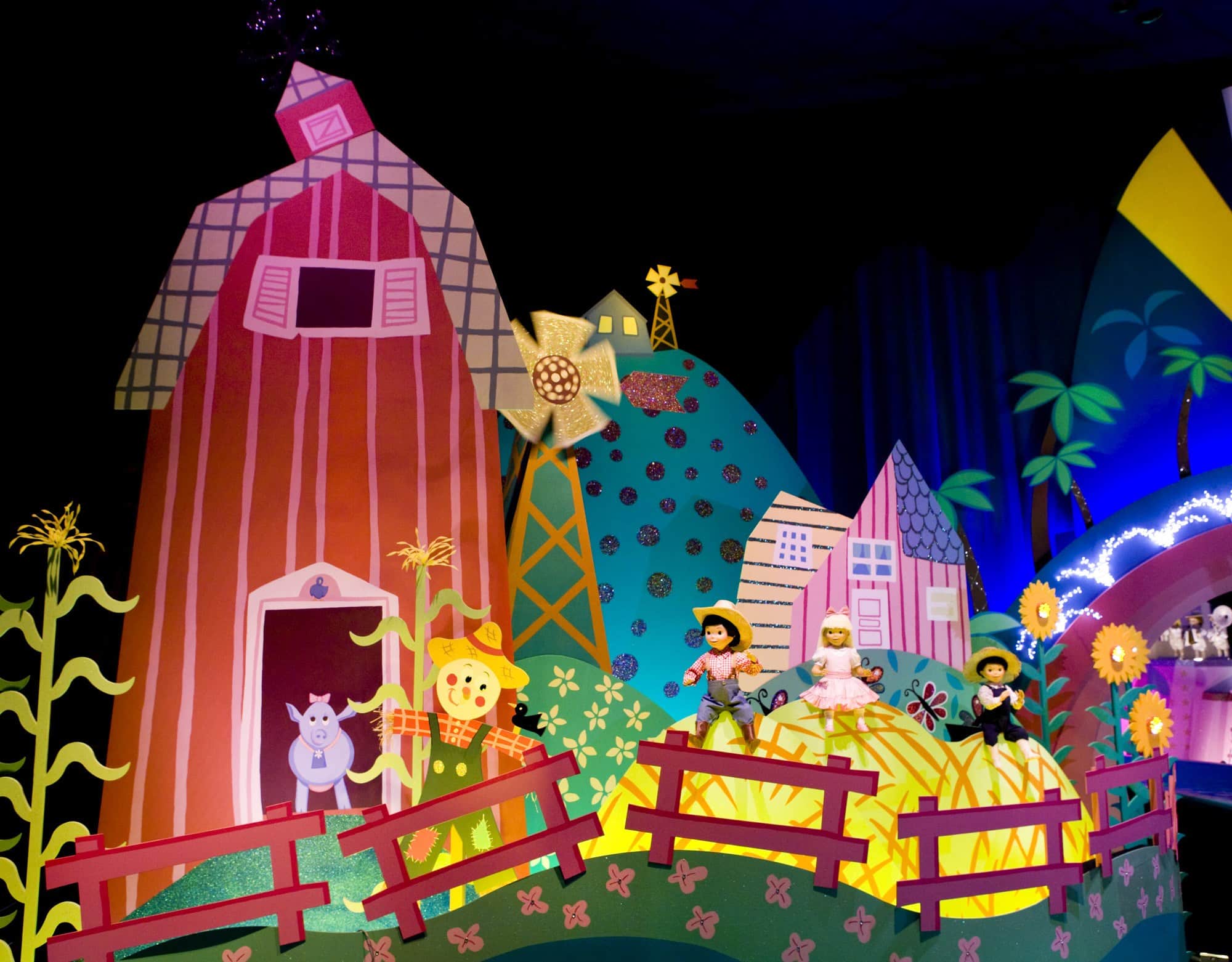 Take a trip around the globe on "it's a small world" 