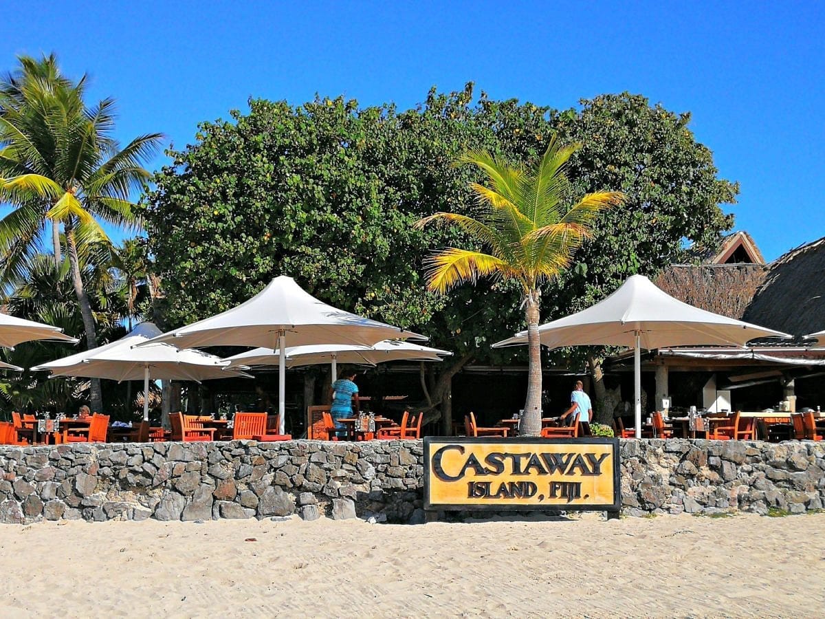 Castaway Island in Fiji with kids