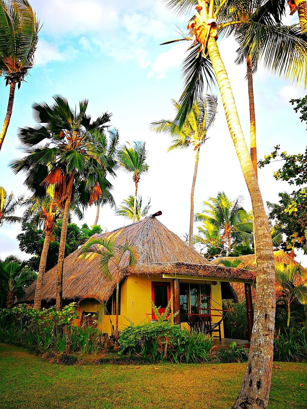 Our sweet bure by the beach at Outrigger Fiji Beach Resort ~ Fiji with Kids and Teens