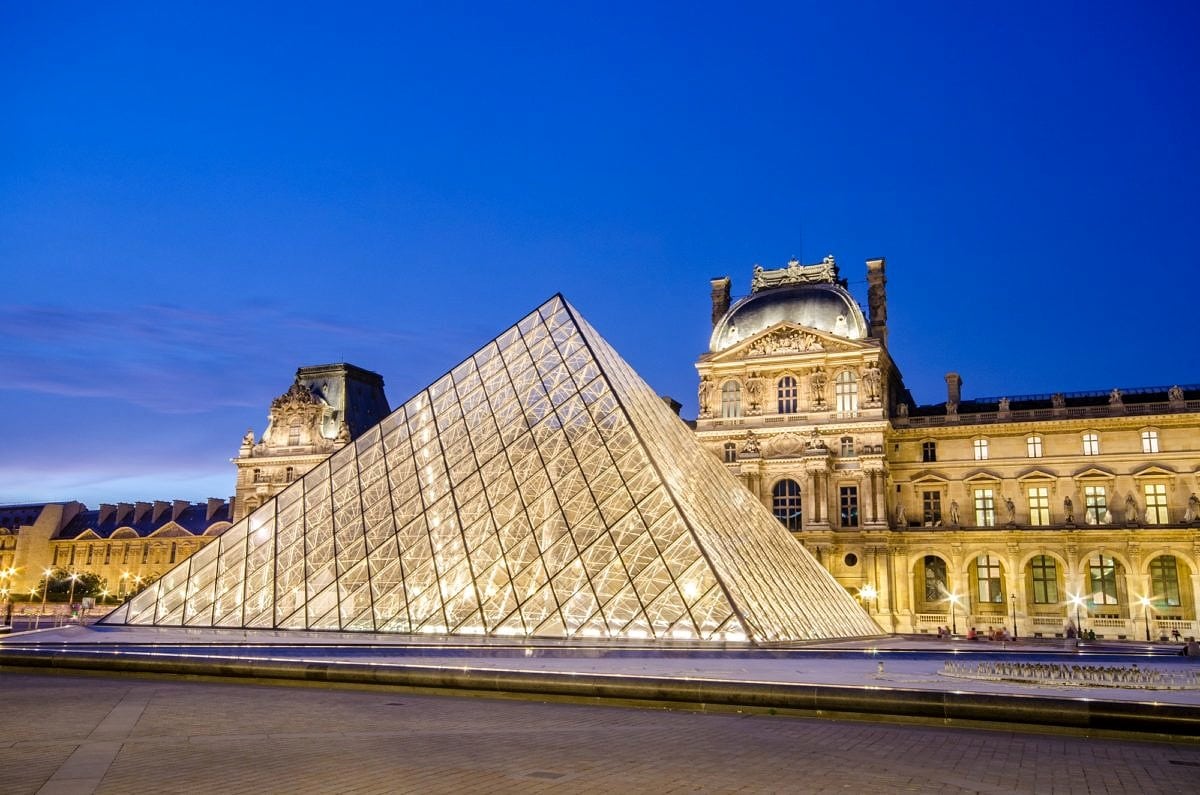 Old and new art collide at the Louvre in Paris