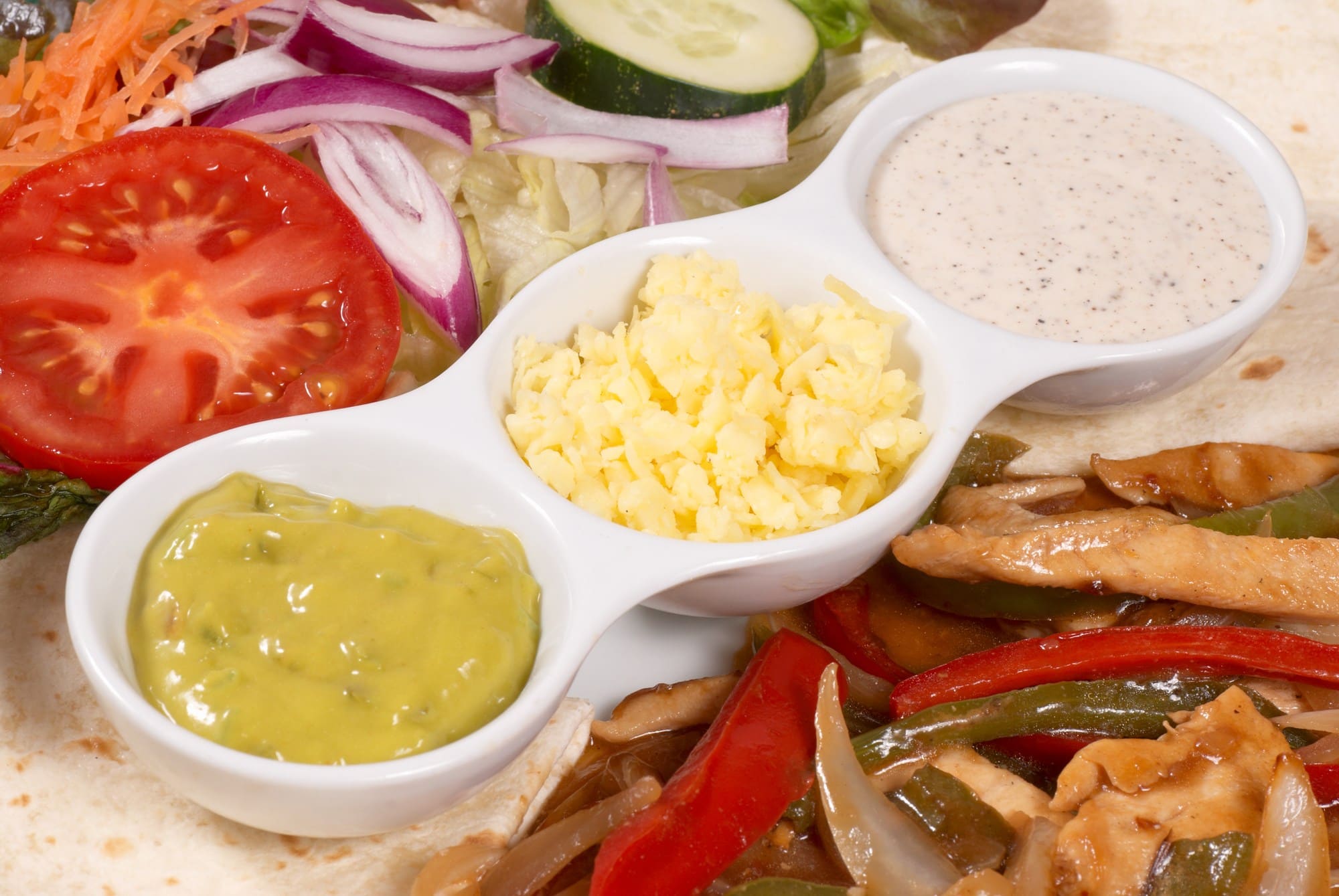 Fajitas for a Cinco de Mayo party with kids