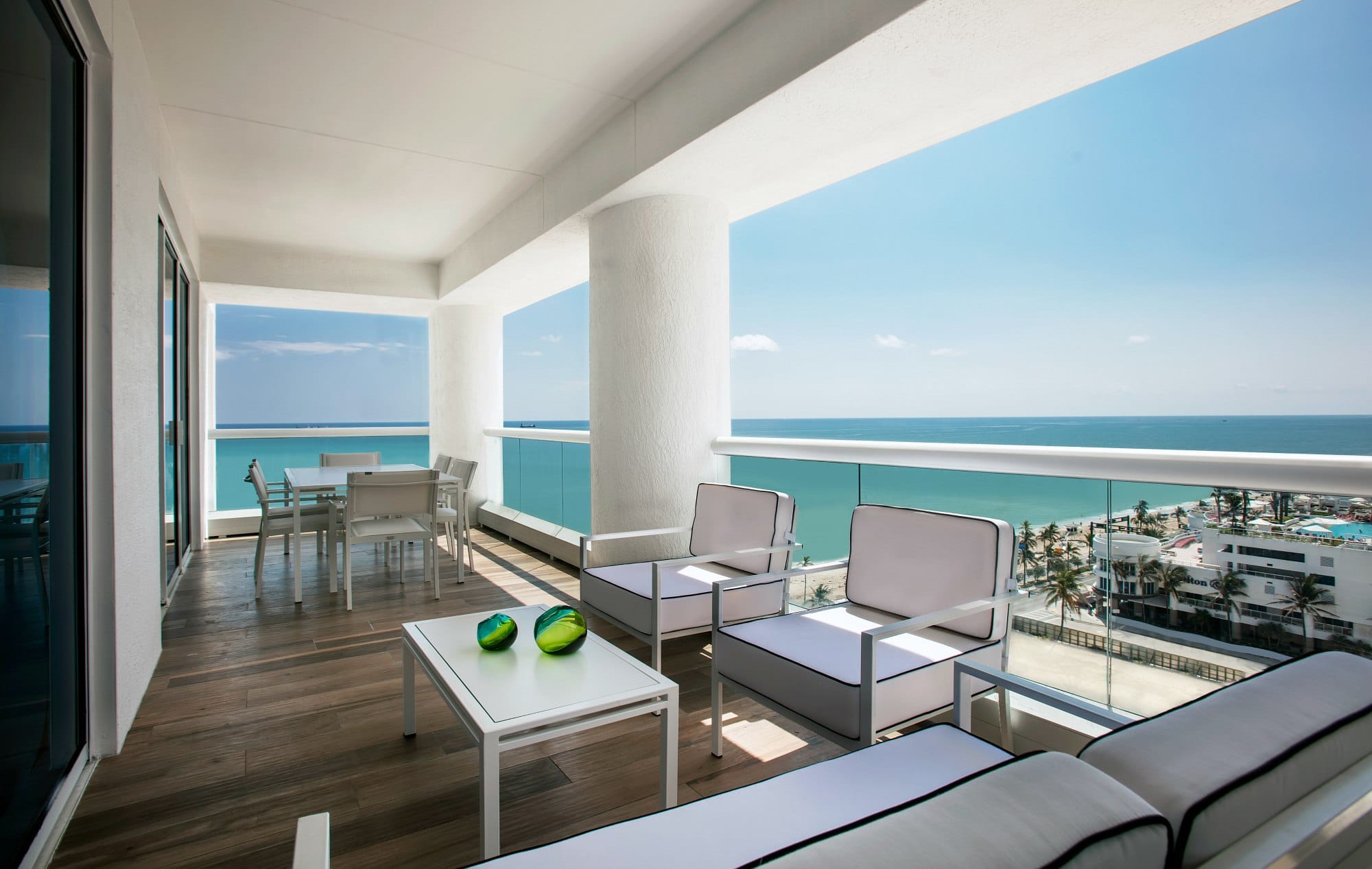 What a view at the Conrad Fort Lauderdale Beach! 