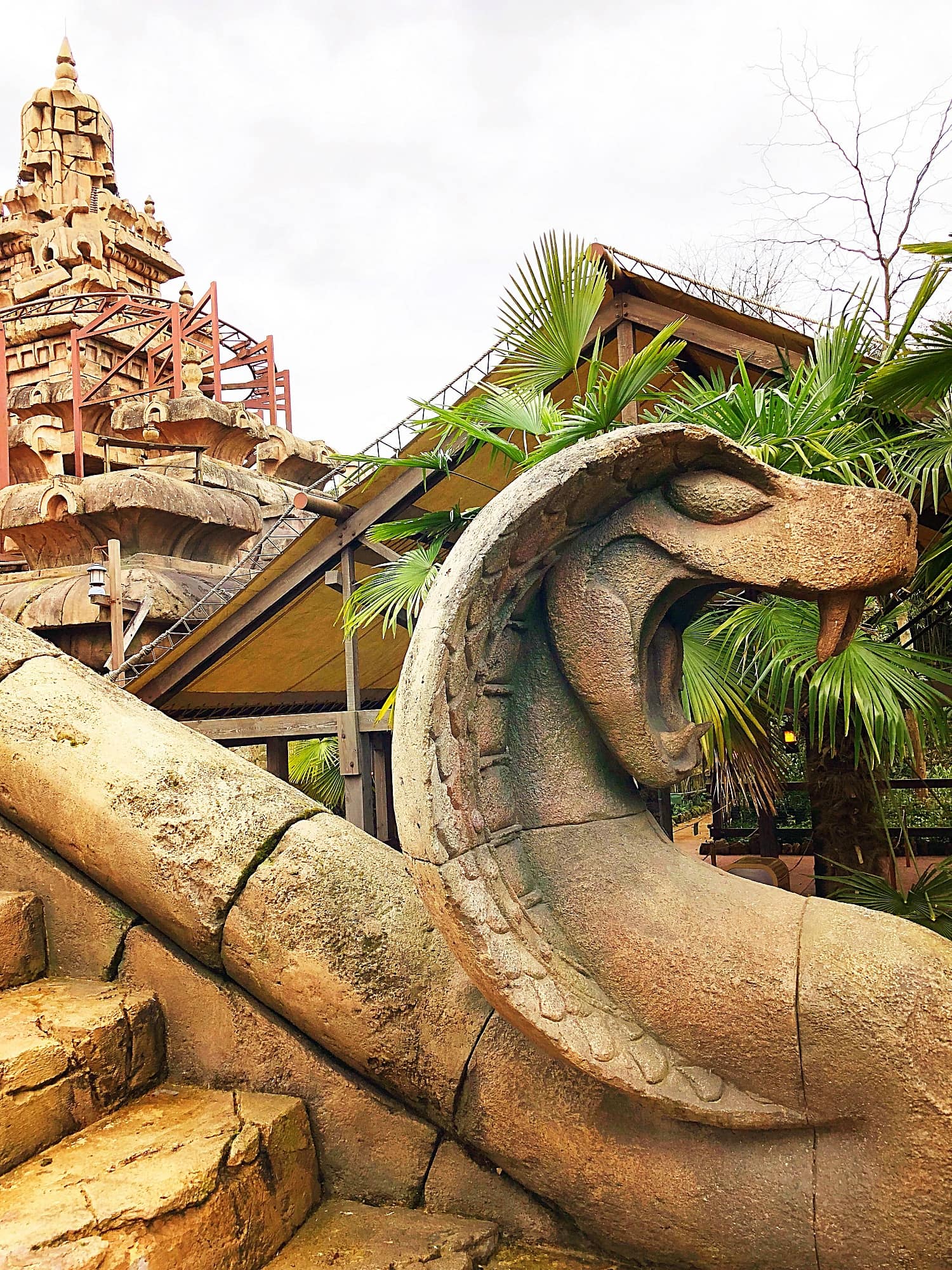  Indiana Jones and the Temple of Peril is an outdoor roller coaster at Disneyland Paris