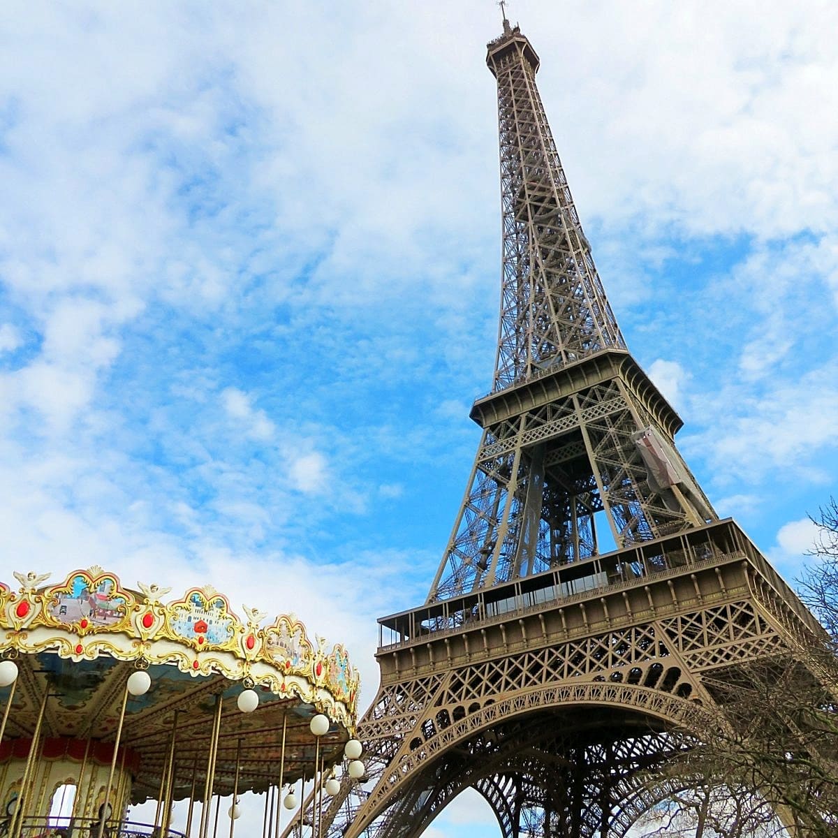 Eiffel Tower in Paris, France