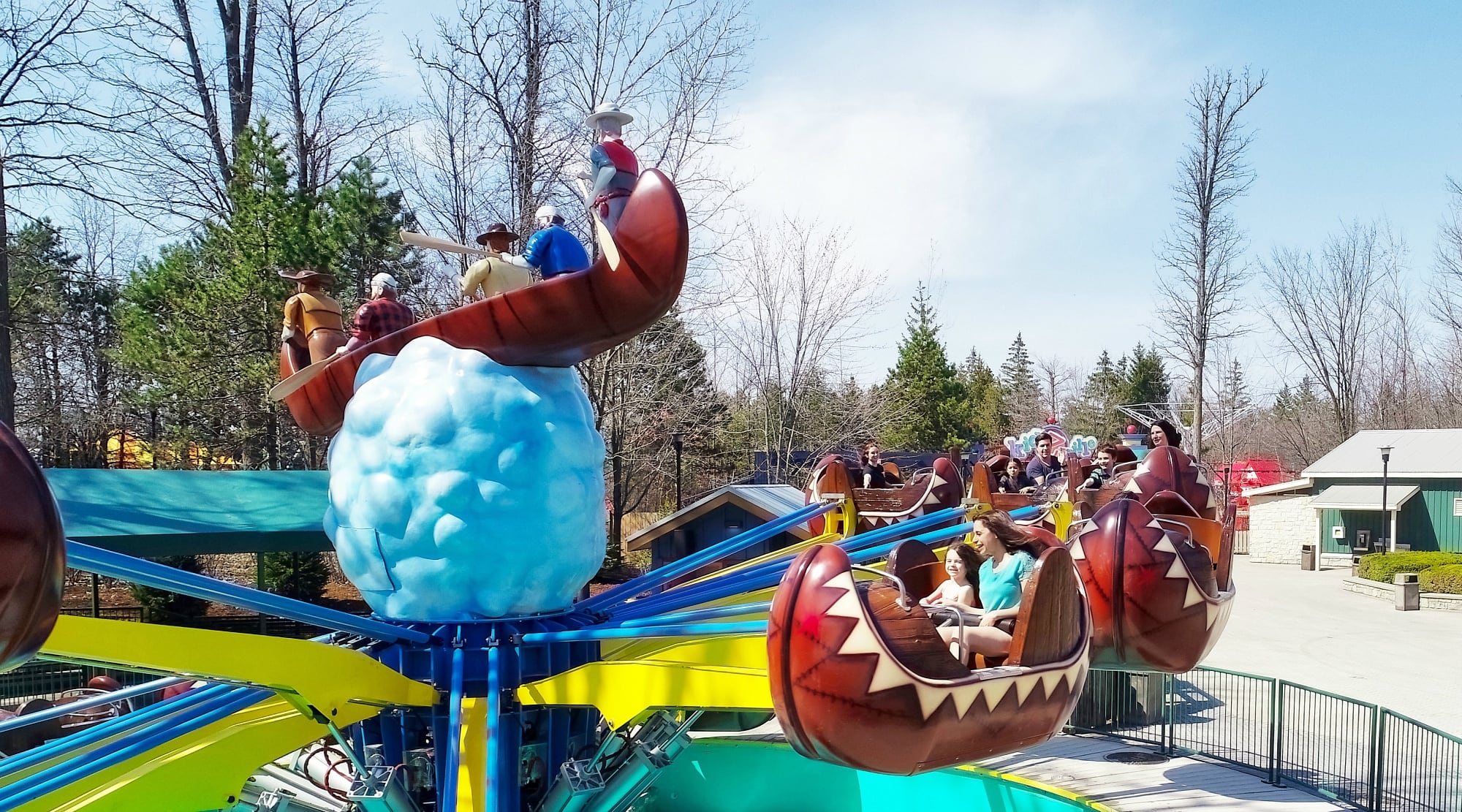 Flying Canoes is new to the Canada's Wonderland for 2018 