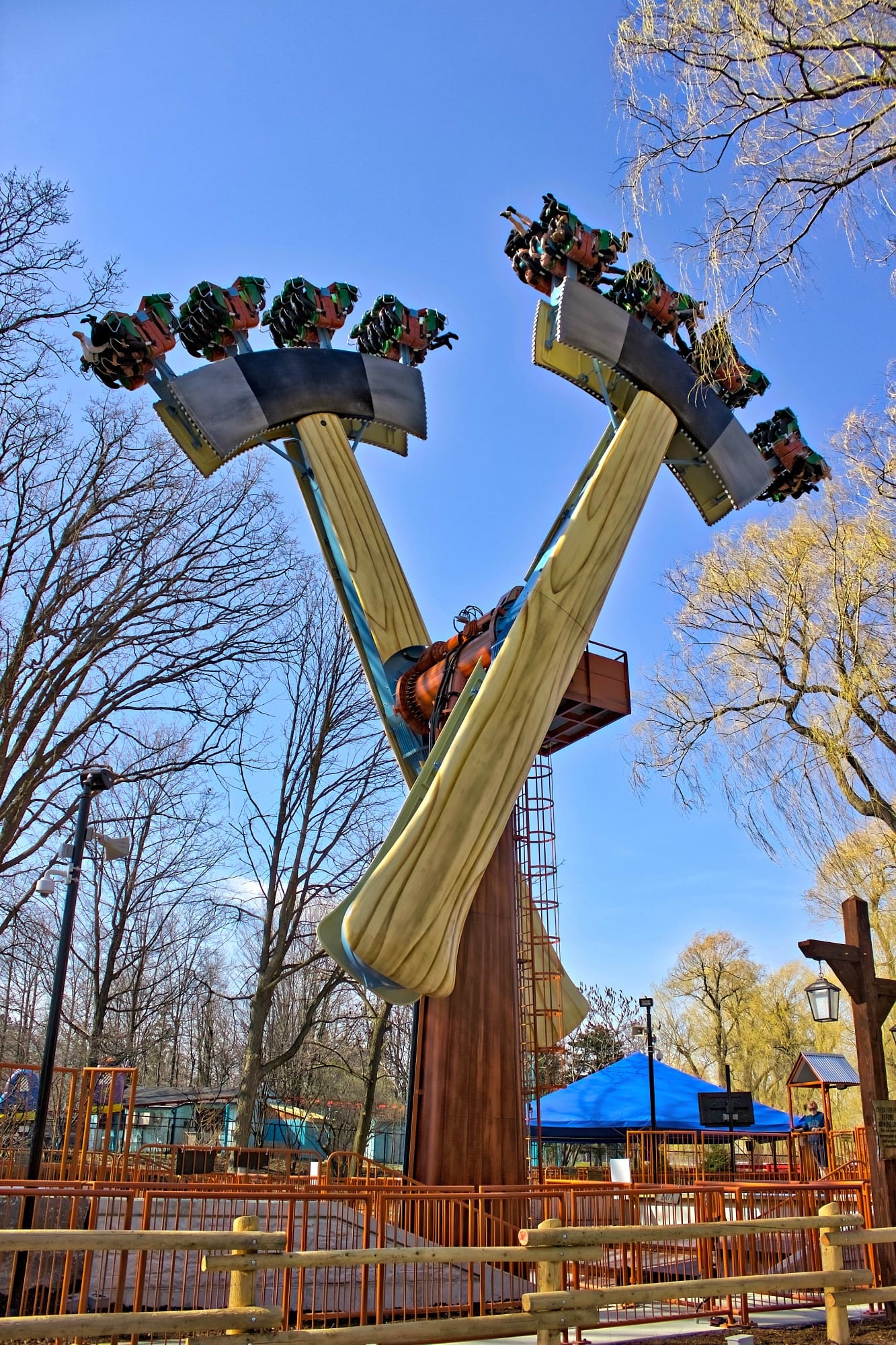 Lumberjack is the newest thrill ride at Canada's Wonderland