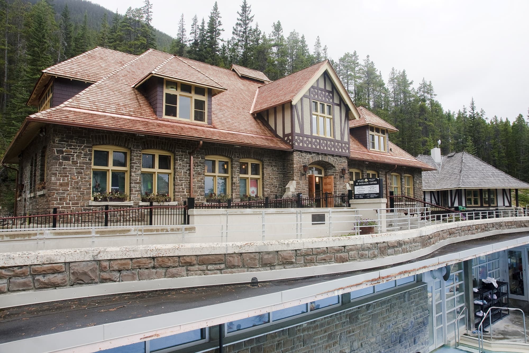 Banff Upper Hot Springs are a must for parents in need of serious relaxation 