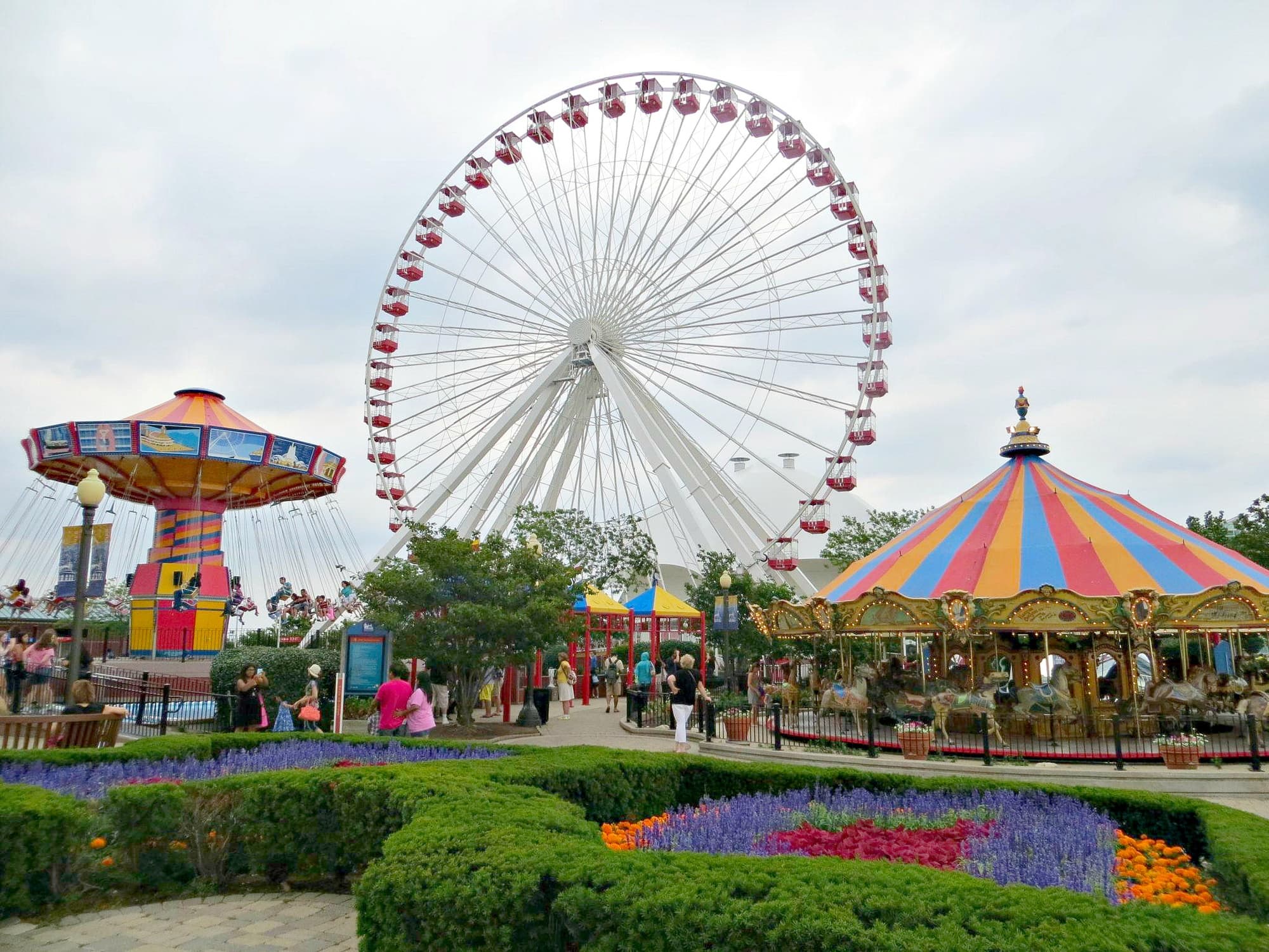 A ride on the Millennial Wheel is a must-do while in Chicago with kids