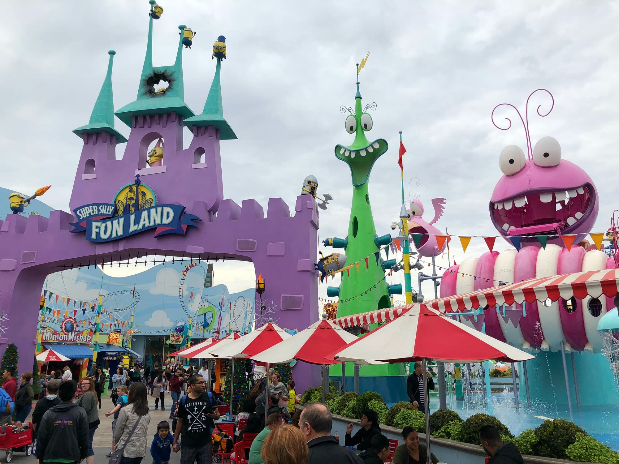 Super Silly Fun Land is a super splashy place at Universal Hollywood with kids