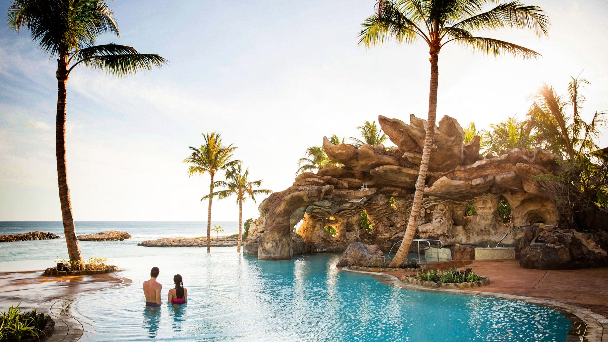 Ka Maka Landing is an infinity pool with incredible views at Aulani