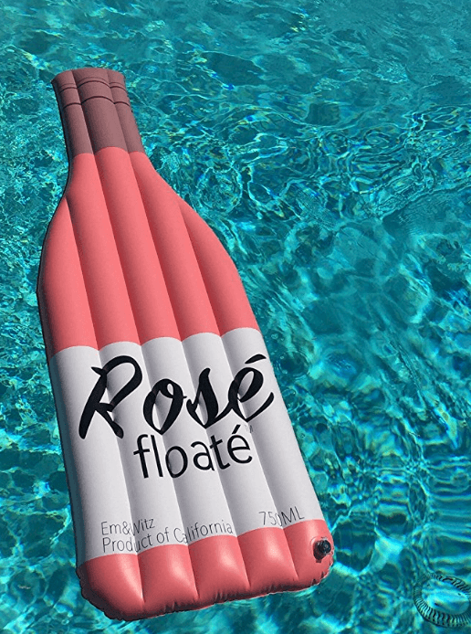 The Rosé Floaté will please any wine-loving pool goer 