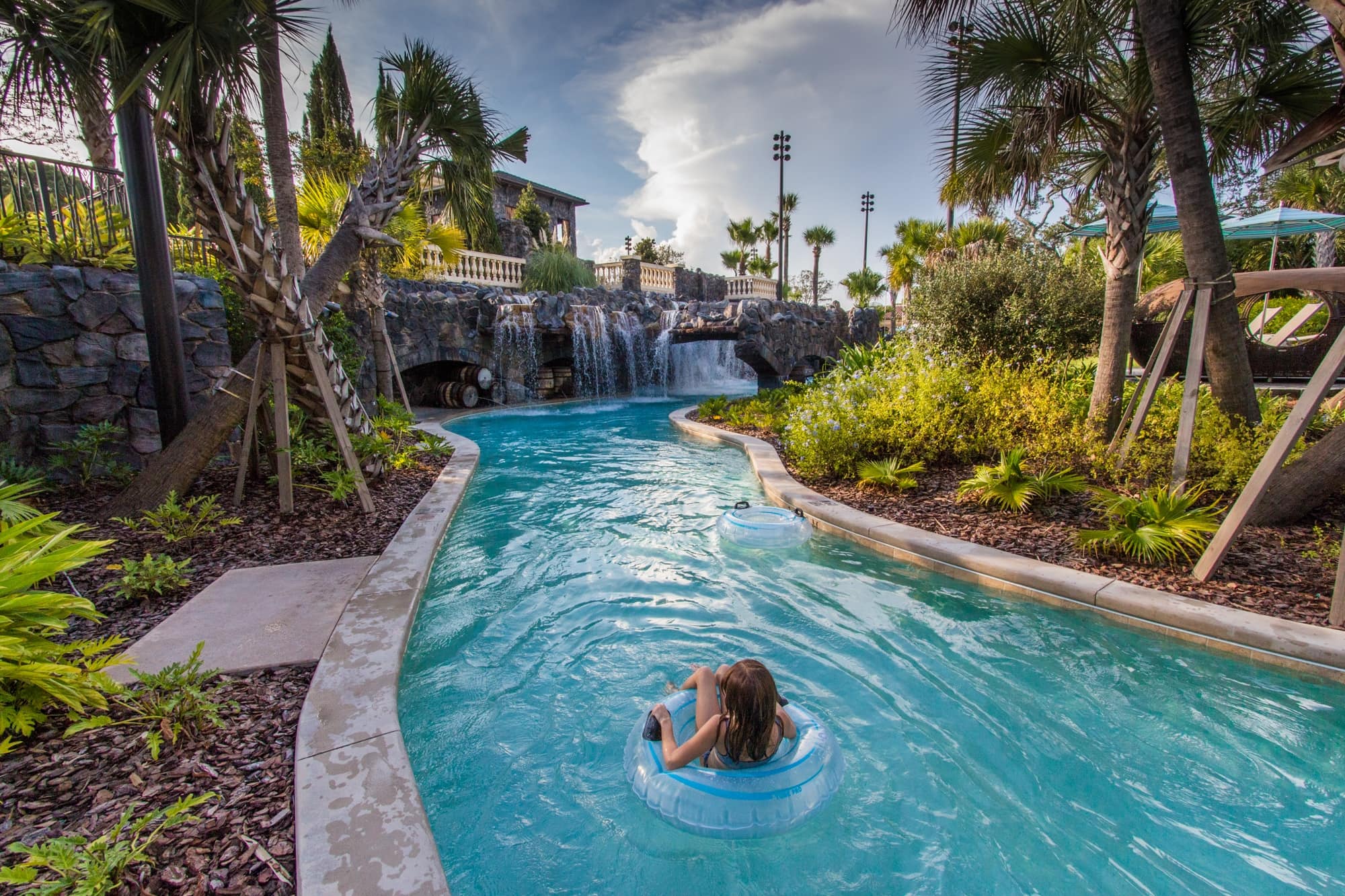 The lazy river at Four Seasons Orlando at Walt Disney World