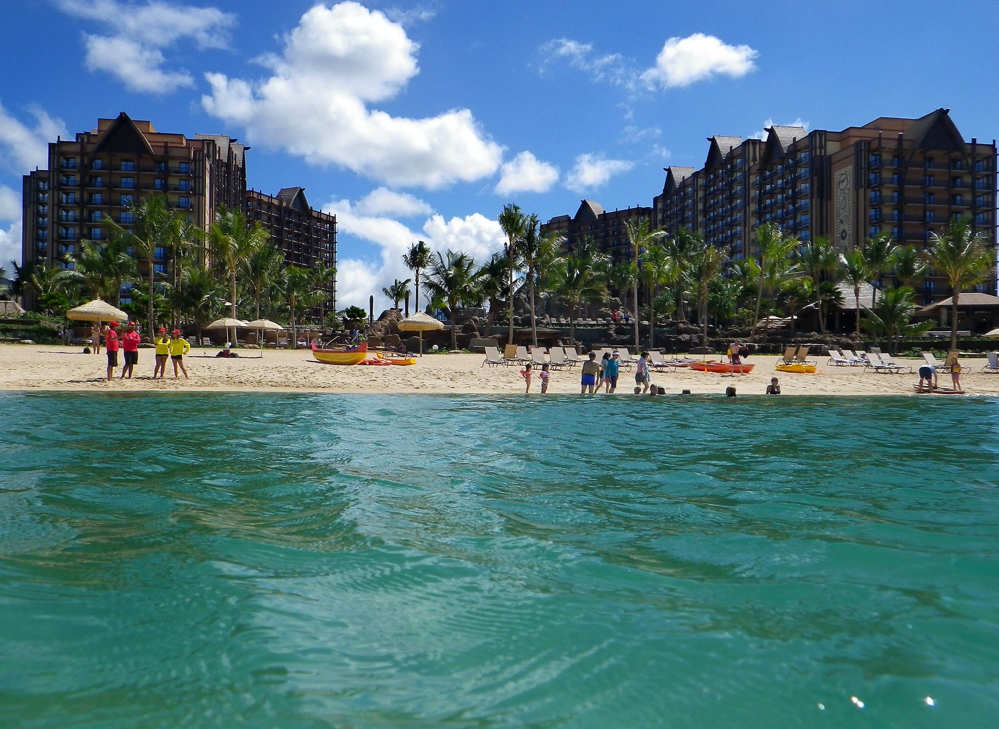 Ko’Olina Beach and Lagoon at Aulani 