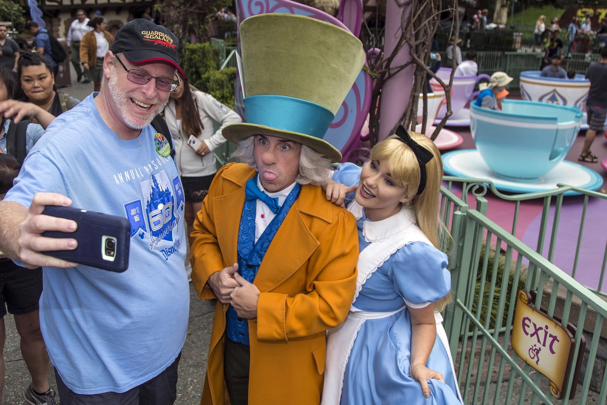 Charge your smart phone battery at Disneyland so you can keep snapping those selfies