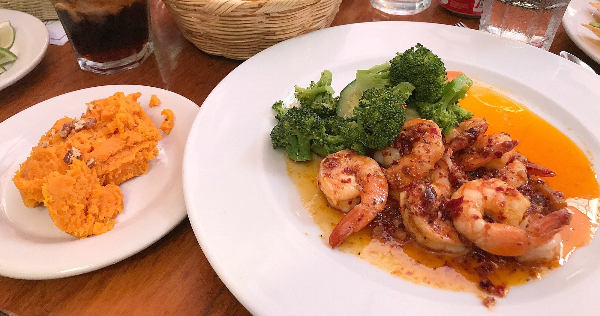 Camarones al Guajillo at Hecho en Mexico ~ Best Restaurants in San Miguel de Allende for Families