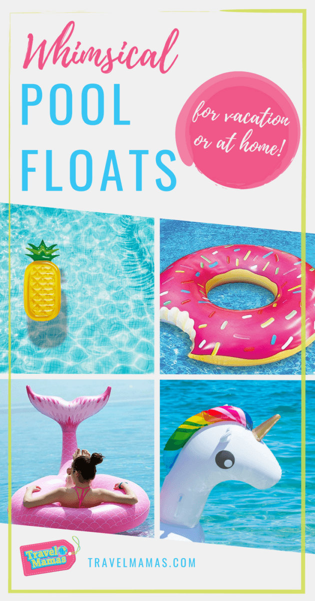 Whimsical Pool Floats for Vacation or at Home