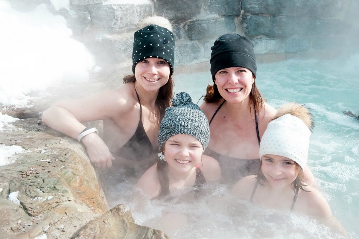 Siberia Station Quebec City, a Nordic spa in Canada for families