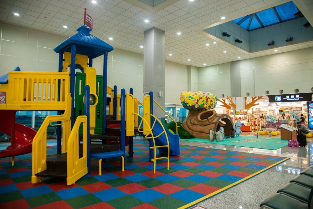 The quicker you can get through airport security with kids, the more play airport play time your family will have