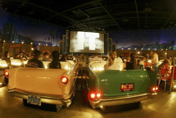 Sci-Fi Dine-In Theater Restaurant at Disneys Hollywood Studio with Kids