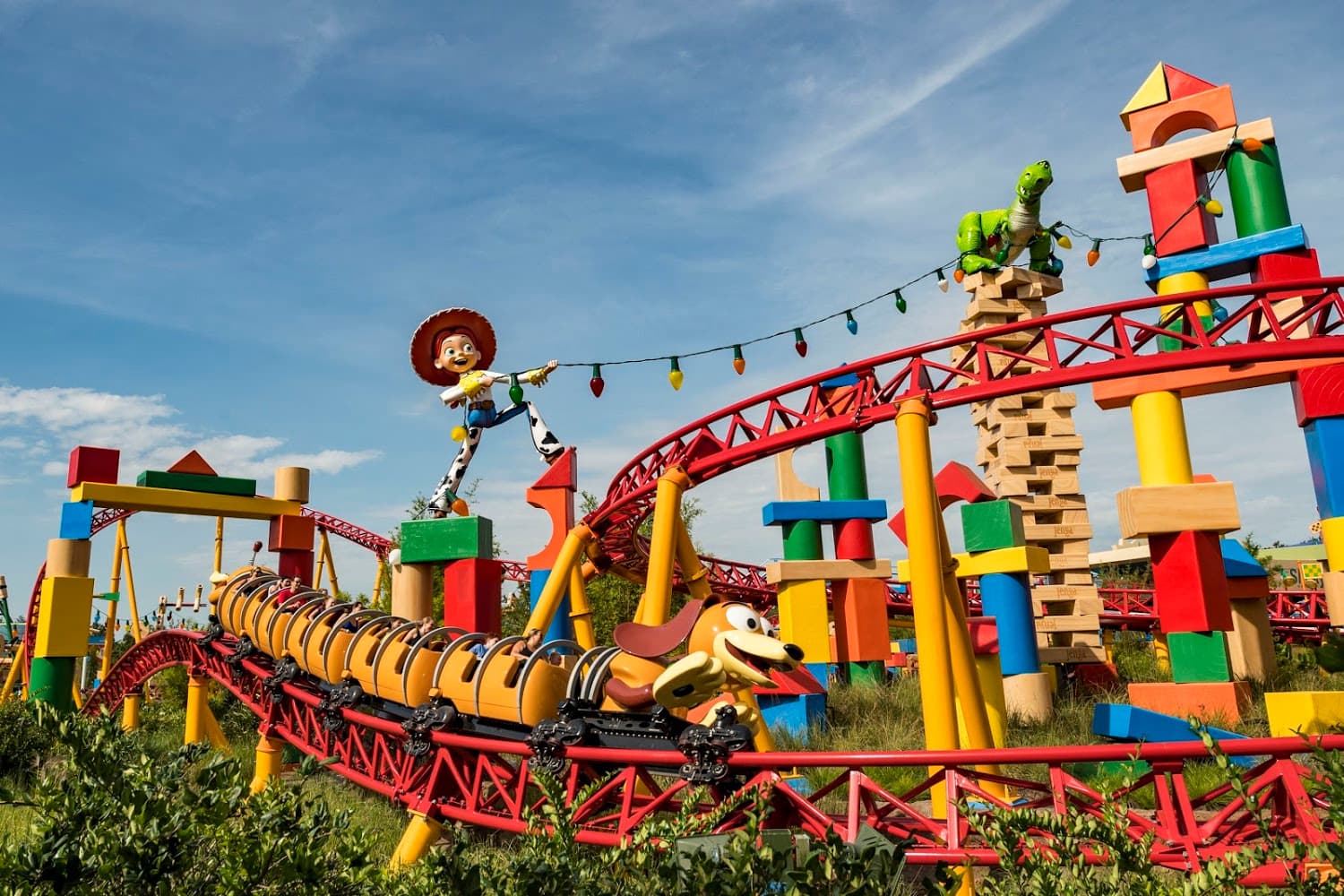 Slinky Dog Dash at Toy Story Land at Disney’s Hollywood Studios with Young Children