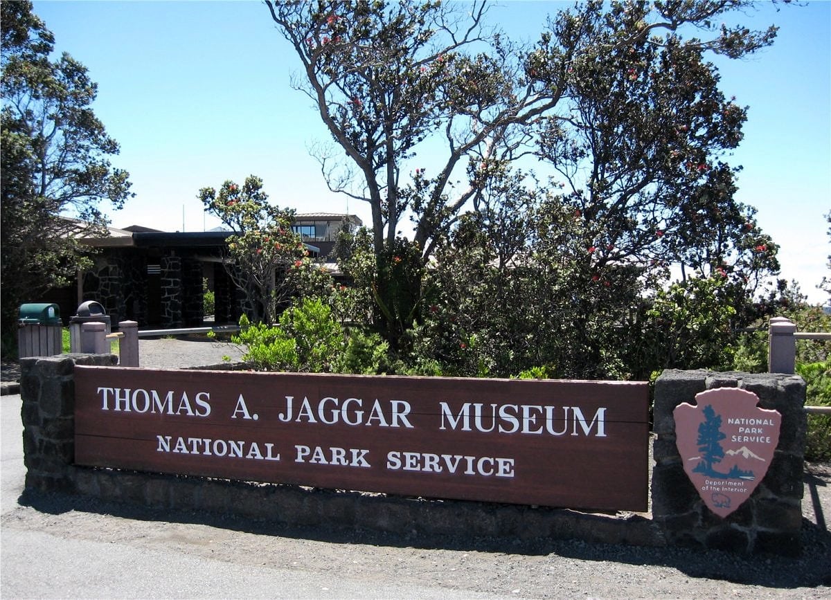 The Jaggar Museum at the Kilauea summit is closed indefinitely