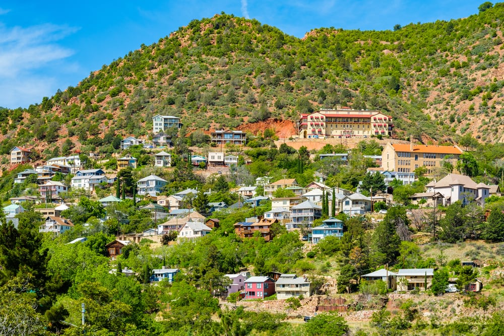 Jerome, Arizona from a distance