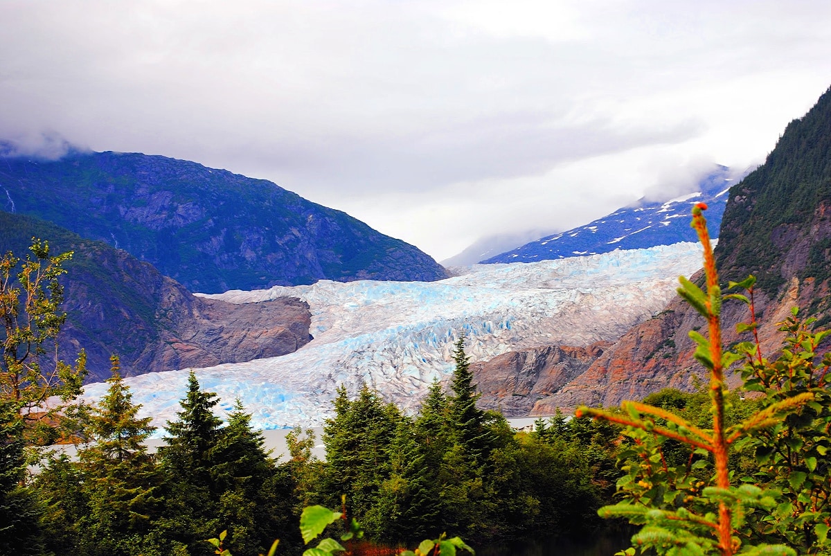 Visiting Mendenhall is a must when in Juneau with kids