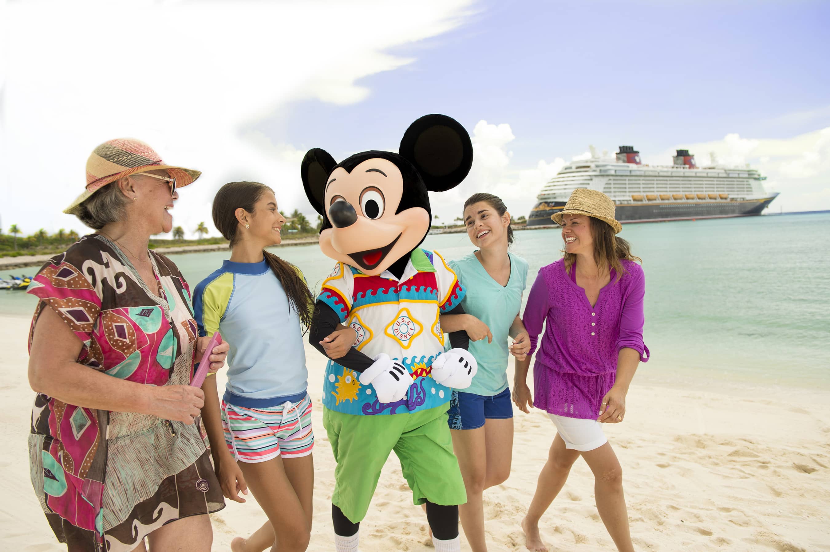 Opportunities for fun for all ages abound on Castaway Cay