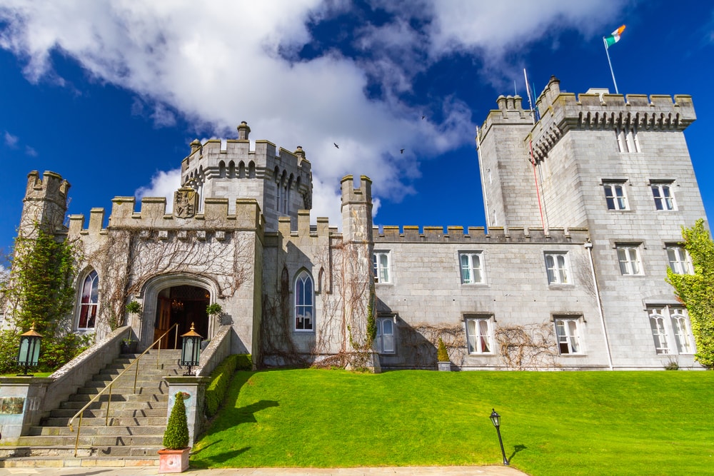 Dromoland Castle in County Clare in Ireland with kids