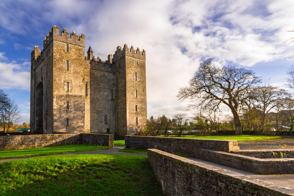 Bunratty Castle in County Clare - a fun attraction for families in Ireland